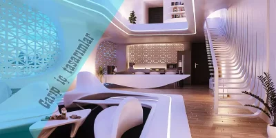 Evlerde aşırı garip iç tasarımlar