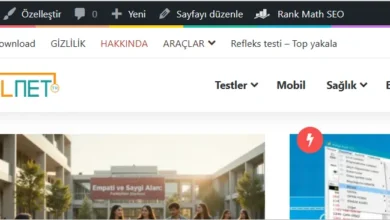 WordPress Admin Bar Kaldırma